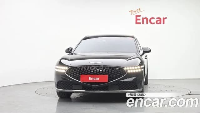 2022 Genesis G90 (RS4) Gasoline 3.5 Turbo AWD Sold VIN KMTFA41DDNU001268 – side profile 2022 Genesis G90 (RS4) Gasoline 3.5 Turbo AWD Sold VIN KMTFA41DDNU001268 – side profile