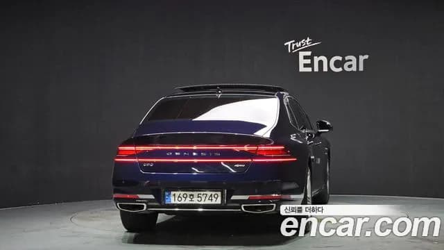 2022 Genesis G90 (RS4) Gasoline 3.5 Turbo AWD Sold VIN KMTFA41DDNU003252 – side profile 2022 Genesis G90 (RS4) Gasoline 3.5 Turbo AWD Sold VIN KMTFA41DDNU003252 – side profile
