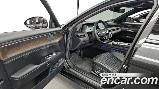 2022 Genesis G90 (RS4) Gasoline 3.5 Turbo AWD Sold VIN KMTFA41DDNU003616 – side profile 2022 Genesis G90 (RS4) Gasoline 3.5 Turbo AWD Sold VIN KMTFA41DDNU003616 – side profile