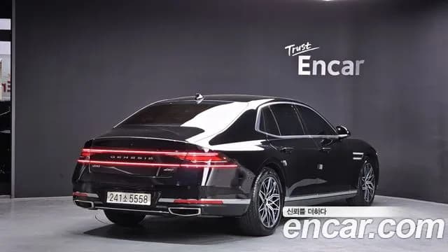 2022 Genesis G90 (RS4) Gasoline 3.5 Turbo AWD Sold VIN KMTFA41DDNU007067 – rear exterior 2022 Genesis G90 (RS4) Gasoline 3.5 Turbo AWD Sold VIN KMTFA41DDNU007067 – rear exterior