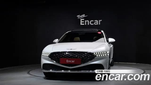 2023 Genesis G90 (RS4) Gasoline 3.5 Turbo AWD Sold VIN KMTFA41DDPU030144 – front exterior 2023 Genesis G90 (RS4) Gasoline 3.5 Turbo AWD Sold VIN KMTFA41DDPU030144 – front exterior