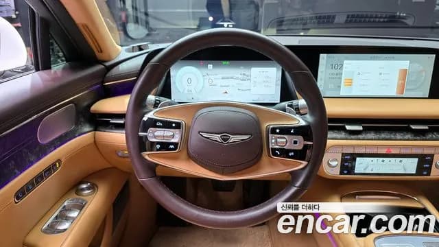 2023 Genesis G90 (RS4) Gasoline 3.5 Turbo AWD Sold VIN KMTFA41DDPU030144 – engine bay 2023 Genesis G90 (RS4) Gasoline 3.5 Turbo AWD Sold VIN KMTFA41DDPU030144 – engine bay