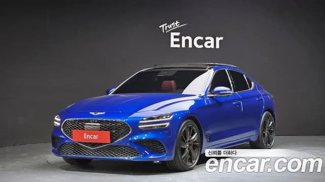 2021 Genesis The New G70 Gasoline 2.0T 2WD Sold VIN KMTG141ABMU079111 – front exterior 2021 Genesis The New G70 Gasoline 2.0T 2WD Sold VIN KMTG141ABMU079111 – front exterior