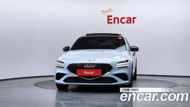 2021 Genesis The New G70 Gasoline 2.0T 2WD Sold VIN KMTG141ABMU090588 – side profile 2021 Genesis The New G70 Gasoline 2.0T 2WD Sold VIN KMTG141ABMU090588 – side profile