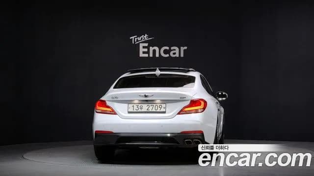 2018 Genesis G70 2.0T Sold VIN KMTG241ABJU012096 – side profile 2018 Genesis G70 2.0T Sold VIN KMTG241ABJU012096 – side profile