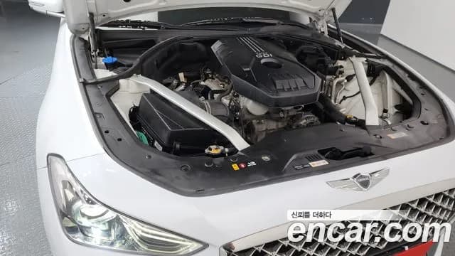 2019 Genesis G70 2.0T Sold VIN KMTG241ABKU040541 – engine bay 2019 Genesis G70 2.0T Sold VIN KMTG241ABKU040541 – engine bay