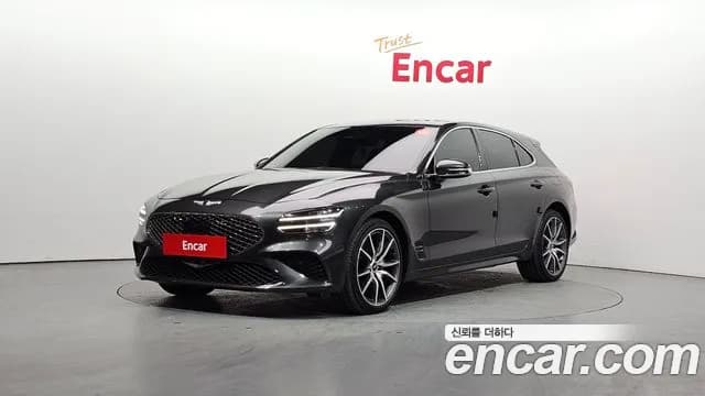2023 Genesis The New G70 Shooting Brake Gasoline 2.0T 2WD Sold VIN KMTG2G1ABPU109798 – front exterior 2023 Genesis The New G70 Shooting Brake Gasoline 2.0T 2WD Sold VIN KMTG2G1ABPU109798 – front exterior