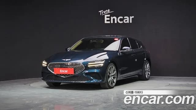 2023 Genesis The New G70 Shooting Brake Gasoline 2.0T 2WD Sold VIN KMTG2G1ABPU109857 – rear exterior 2023 Genesis The New G70 Shooting Brake Gasoline 2.0T 2WD Sold VIN KMTG2G1ABPU109857 – rear exterior