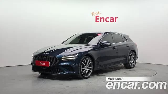 2023 Genesis The New G70 Shooting Brake Gasoline 2.0T 2WD Sold VIN KMTG2G1ABPU109878 – rear exterior 2023 Genesis The New G70 Shooting Brake Gasoline 2.0T 2WD Sold VIN KMTG2G1ABPU109878 – rear exterior