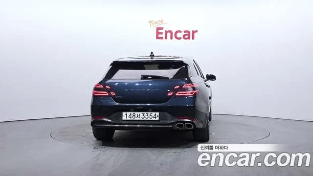 2023 Genesis The New G70 Shooting Brake Gasoline 2.0T 2WD Sold VIN KMTG2G1ABPU109886 – front exterior 2023 Genesis The New G70 Shooting Brake Gasoline 2.0T 2WD Sold VIN KMTG2G1ABPU109886 – front exterior