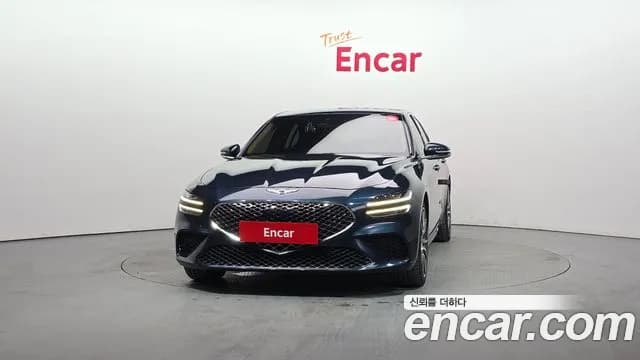 2023 Genesis The New G70 Shooting Brake Gasoline 2.0T 2WD Sold VIN KMTG2G1ABPU109894 – rear exterior 2023 Genesis The New G70 Shooting Brake Gasoline 2.0T 2WD Sold VIN KMTG2G1ABPU109894 – rear exterior