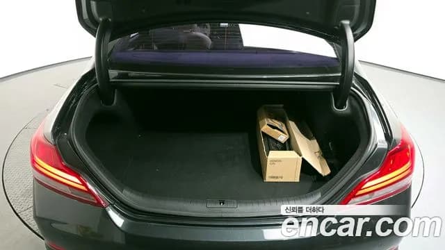 2018 Genesis G70 2.0T Sold VIN KMTG341ABJU002138 – trunk area 2018 Genesis G70 2.0T Sold VIN KMTG341ABJU002138 – trunk area