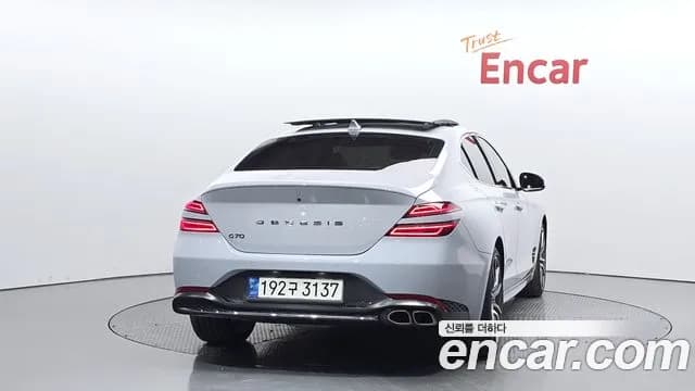 2021 Genesis The New G70 Gasoline 2.0T 2WD Sold VIN KMTG341ABMU091409 – front exterior 2021 Genesis The New G70 Gasoline 2.0T 2WD Sold VIN KMTG341ABMU091409 – front exterior