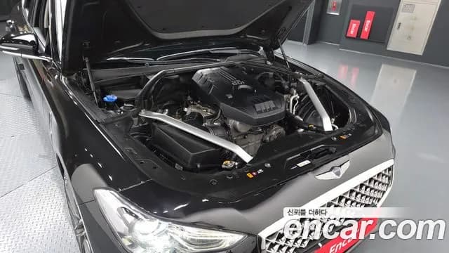 2018 Genesis G70 2.0T AWD Sold VIN KMTG341ADJU002104 – engine bay 2018 Genesis G70 2.0T AWD Sold VIN KMTG341ADJU002104 – engine bay