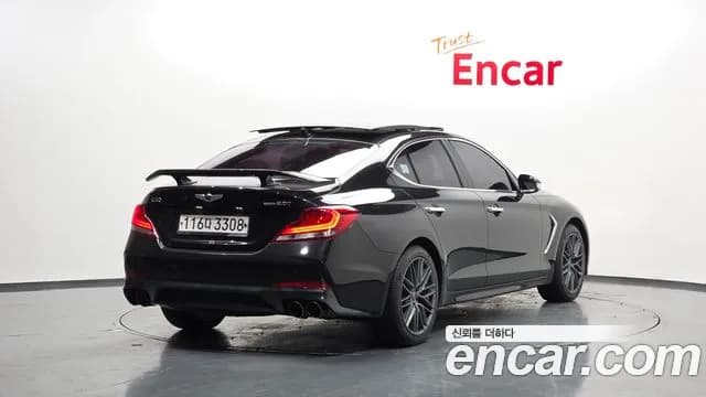 2018 Genesis G70 2.0T AWD Sold VIN KMTG341ADJU008498 – front exterior 2018 Genesis G70 2.0T AWD Sold VIN KMTG341ADJU008498 – front exterior