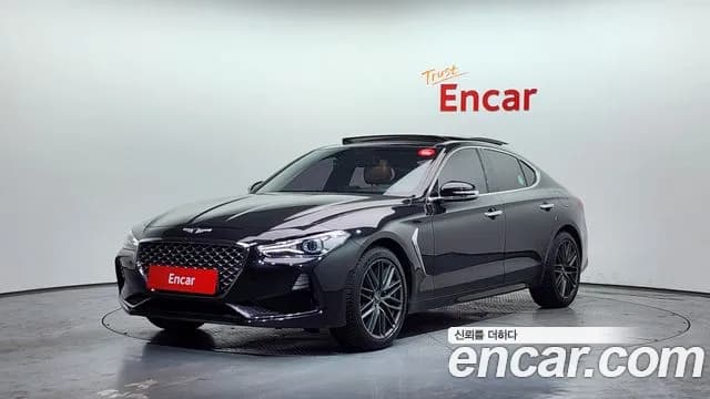 2018 Genesis G70 2.0T AWD Sold VIN KMTG341ADJU015023 – front exterior 2018 Genesis G70 2.0T AWD Sold VIN KMTG341ADJU015023 – front exterior
