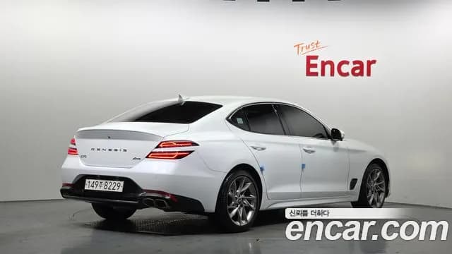 2021 Genesis The New G70 Gasoline 2.0T 4WD Sold VIN KMTG341ADMU080460 – engine bay 2021 Genesis The New G70 Gasoline 2.0T 4WD Sold VIN KMTG341ADMU080460 – engine bay