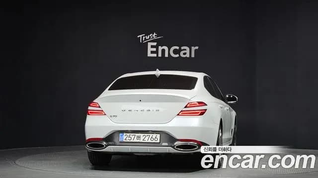2024 Genesis The New G70 Gasoline 2.5T 2WD Sold VIN KMTG341CBRU129560 – front exterior 2024 Genesis The New G70 Gasoline 2.5T 2WD Sold VIN KMTG341CBRU129560 – front exterior
