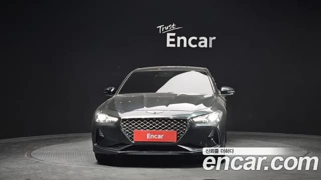2018 Genesis G70 2.2D AWD Sold VIN KMTG441BDJU007851 – front exterior 2018 Genesis G70 2.2D AWD Sold VIN KMTG441BDJU007851 – front exterior