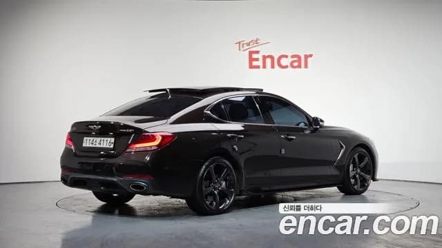2019 Genesis G70 3.3T Sport Sold VIN KMTG541EBKU041694 – trunk area 2019 Genesis G70 3.3T Sport Sold VIN KMTG541EBKU041694 – trunk area
