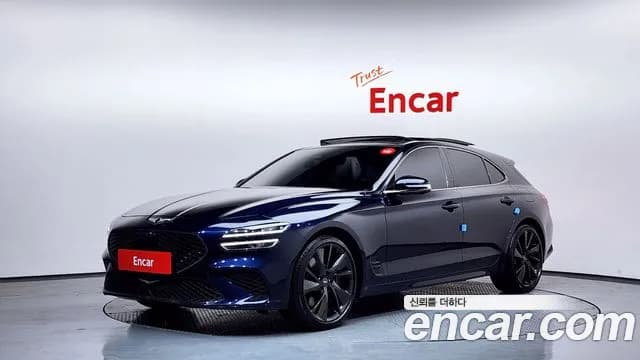 2023 Genesis The New G70 Shooting Brake Gasoline 2.0T 2WD Sold VIN KMTG6G1ABPU111608 – side profile 2023 Genesis The New G70 Shooting Brake Gasoline 2.0T 2WD Sold VIN KMTG6G1ABPU111608 – side profile