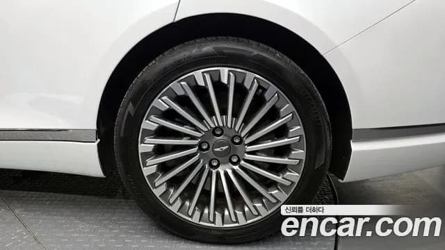 2022 Genesis Electrified G80 (RG3) e-AWD Sold VIN KMTGE411PNU000922 – side profile 2022 Genesis Electrified G80 (RG3) e-AWD Sold VIN KMTGE411PNU000922 – side profile
