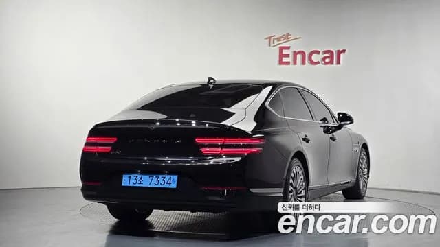 2022 Genesis Electrified G80 (RG3) e-AWD Sold VIN KMTGE411PNU001037 – undercarriage 2022 Genesis Electrified G80 (RG3) e-AWD Sold VIN KMTGE411PNU001037 – undercarriage