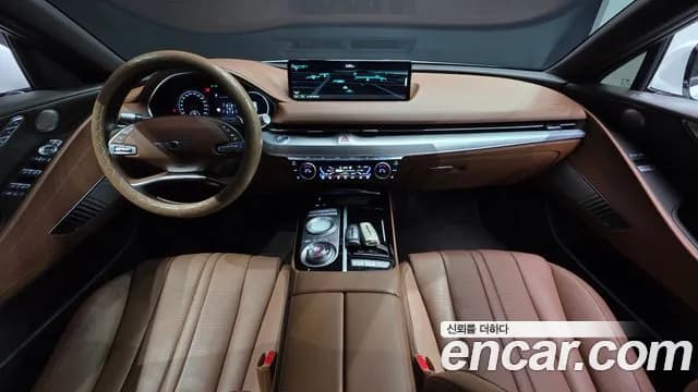 2022 Genesis Electrified G80 (RG3) e-AWD Sold VIN KMTGE411PNU003415 – front exterior 2022 Genesis Electrified G80 (RG3) e-AWD Sold VIN KMTGE411PNU003415 – front exterior