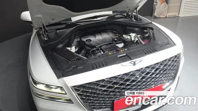 2023 Genesis GV80 2.5T Gasoline AWD Sold VIN KMTHA81BDPU163419 – engine bay 2023 Genesis GV80 2.5T Gasoline AWD Sold VIN KMTHA81BDPU163419 – engine bay
