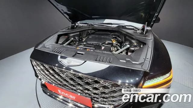 2024 Genesis GV80 2.5T Gasoline AWD Sold VIN KMTHA81BDRU215631 – engine bay 2024 Genesis GV80 2.5T Gasoline AWD Sold VIN KMTHA81BDRU215631 – engine bay