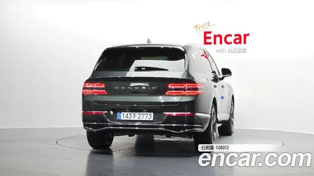 2025 Genesis GV80 2.5T Gasoline AWD Sold VIN KMTHA81BDSU256305 – rear exterior 2025 Genesis GV80 2.5T Gasoline AWD Sold VIN KMTHA81BDSU256305 – rear exterior