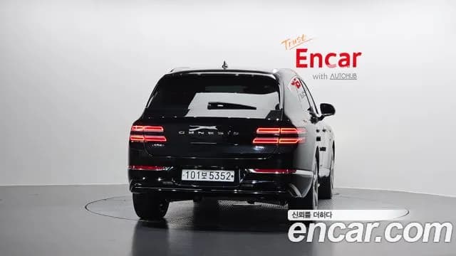 2020 Genesis GV80 3.0 Diesel AWD Sold VIN KMTHB81DDLU010489 – rear exterior 2020 Genesis GV80 3.0 Diesel AWD Sold VIN KMTHB81DDLU010489 – rear exterior