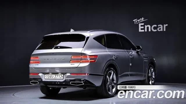 2020 Genesis GV80 3.5T Gasoline AWD Sold VIN KMTHC81CDLU016902 – rear exterior 2020 Genesis GV80 3.5T Gasoline AWD Sold VIN KMTHC81CDLU016902 – rear exterior