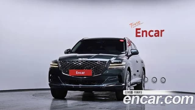 2020 Genesis GV80 3.5T Gasoline AWD Sold VIN KMTHC81CDLU022405 – front exterior 2020 Genesis GV80 3.5T Gasoline AWD Sold VIN KMTHC81CDLU022405 – front exterior