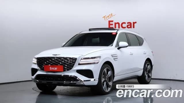 2024 Genesis GV80 3.5T Gasoline AWD Sold VIN KMTHC81CDRU218465 – side profile 2024 Genesis GV80 3.5T Gasoline AWD Sold VIN KMTHC81CDRU218465 – side profile
