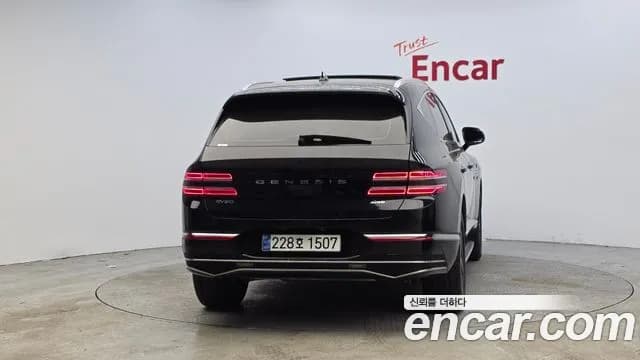 2024 Genesis GV80 3.5T Gasoline AWD Sold VIN KMTHC81CDRU230606 – rear exterior 2024 Genesis GV80 3.5T Gasoline AWD Sold VIN KMTHC81CDRU230606 – rear exterior