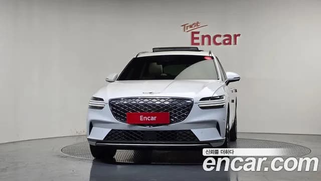 2022 Genesis Electrified GV70 e-AWD Sold VIN KMTMA811PNU000452 – side profile 2022 Genesis Electrified GV70 e-AWD Sold VIN KMTMA811PNU000452 – side profile