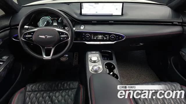 2021 Genesis GV70 2.5T Gasoline 2WD Sold VIN KMTMA81BBMU010246 – front exterior 2021 Genesis GV70 2.5T Gasoline 2WD Sold VIN KMTMA81BBMU010246 – front exterior
