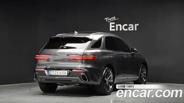 2021 Genesis GV70 2.5T Gasoline AWD Sold VIN KMTMA81BDMU002916 – side profile 2021 Genesis GV70 2.5T Gasoline AWD Sold VIN KMTMA81BDMU002916 – side profile