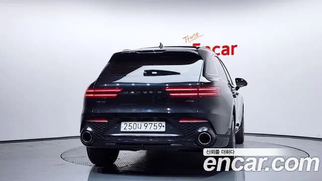 2021 Genesis GV70 2.5T Gasoline AWD Sold VIN KMTMA81BDMU007924 – rear exterior 2021 Genesis GV70 2.5T Gasoline AWD Sold VIN KMTMA81BDMU007924 – rear exterior