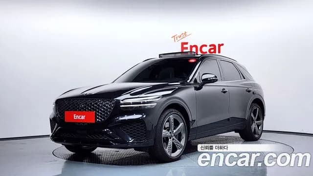 2021 Genesis GV70 2.5T Gasoline AWD Sold VIN KMTMA81BDMU007924 – side profile 2021 Genesis GV70 2.5T Gasoline AWD Sold VIN KMTMA81BDMU007924 – side profile