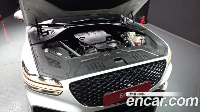 2022 Genesis GV70 2.5T Gasoline AWD Sold VIN KMTMA81BDNU072821 – engine bay 2022 Genesis GV70 2.5T Gasoline AWD Sold VIN KMTMA81BDNU072821 – engine bay