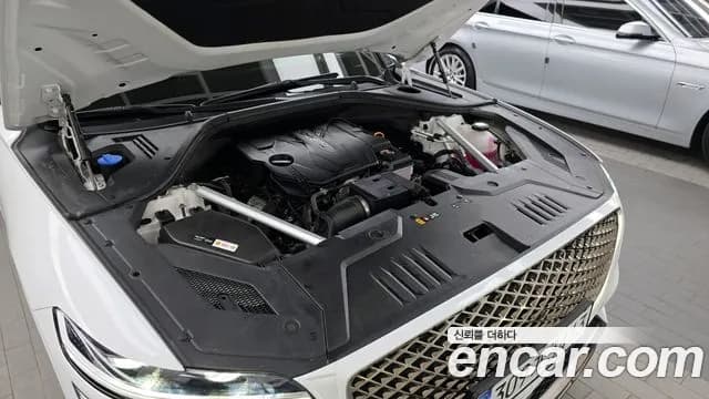 2023 Genesis GV70 2.5T Gasoline AWD Sold VIN KMTMA81BDPU078609 – engine bay 2023 Genesis GV70 2.5T Gasoline AWD Sold VIN KMTMA81BDPU078609 – engine bay