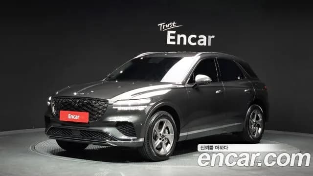 2025 Genesis GV70 2.5T Gasoline AWD Sold VIN KMTMA81BDSU254782 – side profile 2025 Genesis GV70 2.5T Gasoline AWD Sold VIN KMTMA81BDSU254782 – side profile