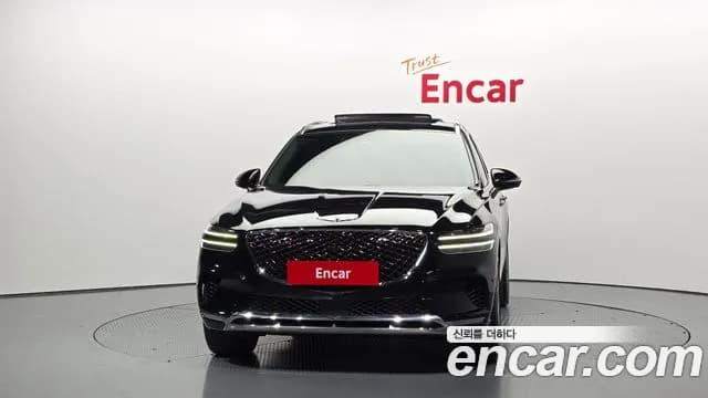 2021 Genesis GV70 3.5T Gasoline AWD Sold VIN KMTMC81CDMU001301 – side profile 2021 Genesis GV70 3.5T Gasoline AWD Sold VIN KMTMC81CDMU001301 – side profile