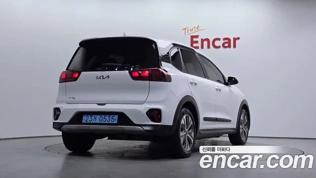 2023 Kia Niro Plus Light (Taxi Trim) Sold VIN KNAA381GFPT000630 – rear exterior 2023 Kia Niro Plus Light (Taxi Trim) Sold VIN KNAA381GFPT000630 – rear exterior