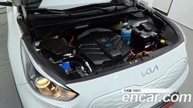 2023 Kia Niro Plus Light (Taxi Trim) Sold VIN KNAA381GFPT000630 – engine bay 2023 Kia Niro Plus Light (Taxi Trim) Sold VIN KNAA381GFPT000630 – engine bay
