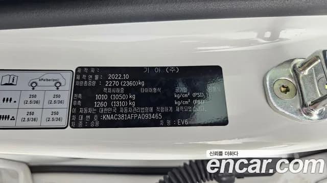 2023 Kia EV6 Long Range Sold VIN KNAC381AFPA093465 – front exterior 2023 Kia EV6 Long Range Sold VIN KNAC381AFPA093465 – front exterior