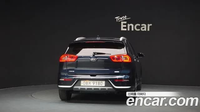 2017 Kia Niro Prestige Sold VIN KNACB81CGHA079775 – rear exterior 2017 Kia Niro Prestige Sold VIN KNACB81CGHA079775 – rear exterior