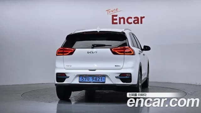 2022 Kia Niro EV Noblesse Sold VIN KNACB81GFNA136480 – rear exterior 2022 Kia Niro EV Noblesse Sold VIN KNACB81GFNA136480 – rear exterior